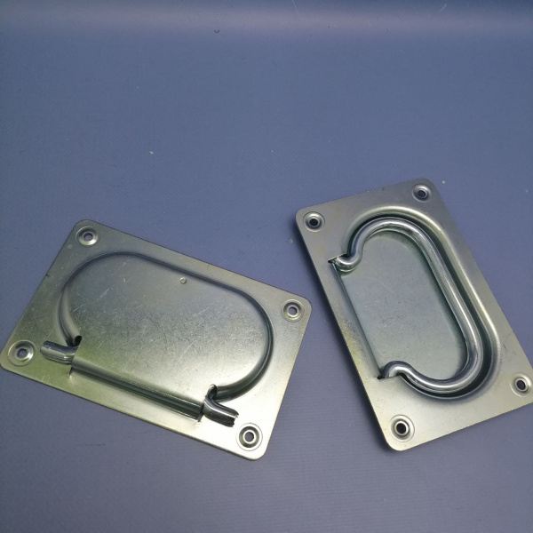 Ручка врезная 140*90 мм Цинк (Ручка тарная К32 цинк)РФ)/ Надежная и качественная